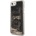 KARL LAGERFELD Liquid Glitter Gatsby Case - дизайнерски кейс с висока защита за iPhone SE (2022), iPhone SE (2020), iPhone 8, iPhone 7 (черен)