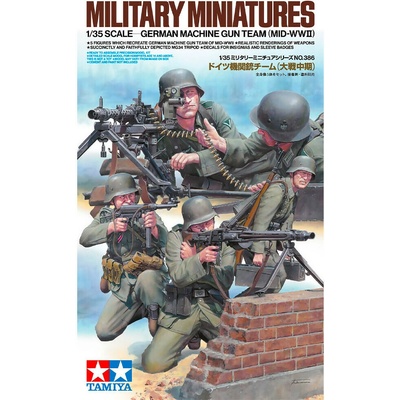 Tamiya 35386 Nemecko MG Team Mid WWII 1:35 1:35