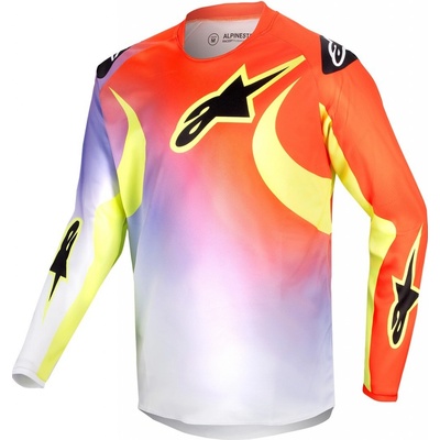 Alpinestars Racer LUCENT KIDS bielo-čierno-žltý