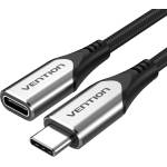 Vention КАБЕЛ USB-C 3.1/M - USB-C 3.1/F, 0, 5 м, (удължител, текстилен), Vention
