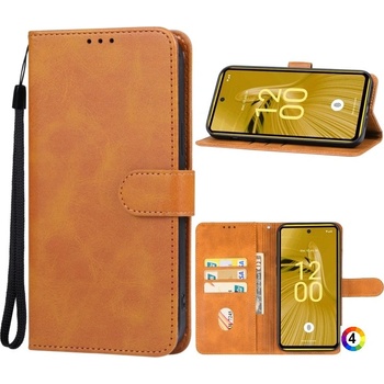 HMD Skyline Wallet Кожен Калъф и Протектор