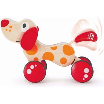 Hape Дървена играчка за дърпане Hape - Куче (H0347)