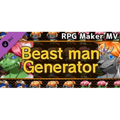 Degica RPG Maker MV Beast Man Generator DLC (PC)