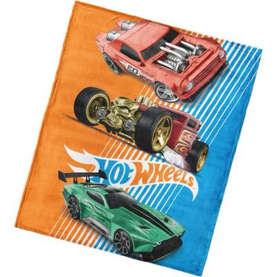 Carbotex Dětská deka Hot Wheels Retro