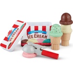 Melissa & Doug Игрален комплект Melissa & Doug - Scoop and Stack, Направи си сладолед (6074871) - ozone