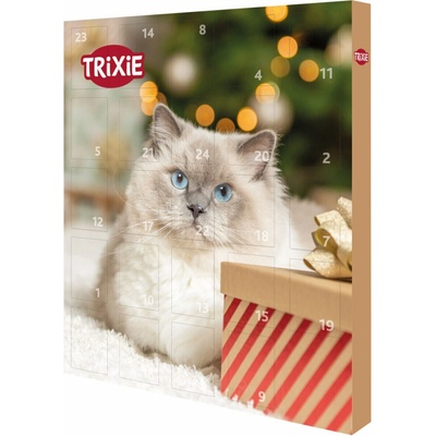 Adventný kalendár pre mačky, 30x34x3,5 cm TRIXIE
