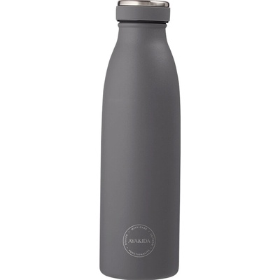 Aya & Ida termolahev 500 ml tmavě šeá