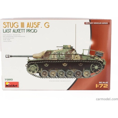 Miniart Tank Stug Iii Ausf. G Military / 1:72