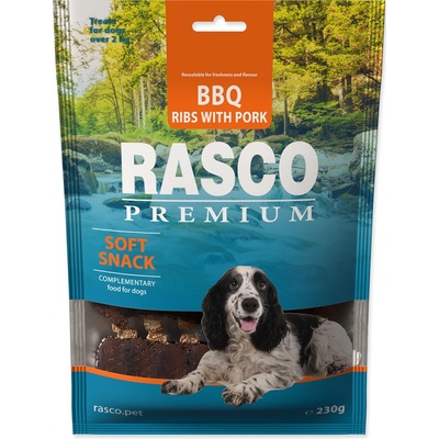 Rasco Premium Rasco Prem. poch. BBQ bravčové rebierka 230 g