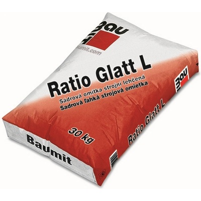Omítka sádrová Baumit Glatt L hlazená 1 mm 30 kg
