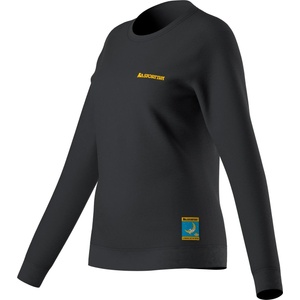 La Sportiva Дамски пуловер La Sportiva Women's Climbing On The Moon Sweatshirt Jumper - Carbon / Giallo (117-2421-0114)