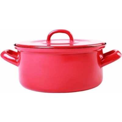 Beryl Kastrol s poklicí 24 cm 4,5 l červený