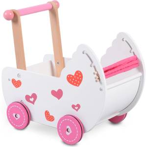 Moni Дървена количка за кукли - Moni Toys (108574)