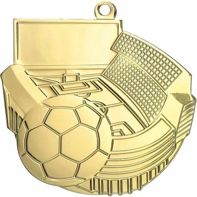 MMC6067 Zlatá futbalová medaila 60 × 56 mm