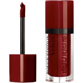 Bourjois Rouge Edition Velvet матиращо дълготрайно червило 7.7 ml нюанс 19 Jolie-De-Vin