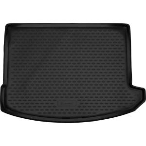 LEMENT Element precisely fitting premium anti-slip boot mat suitable for MINI Countryman | Mk2 (F60) | 2016-2020 | upper loading floor position | 100% custom-fit anti-slip mat, trunk liner - HromTech