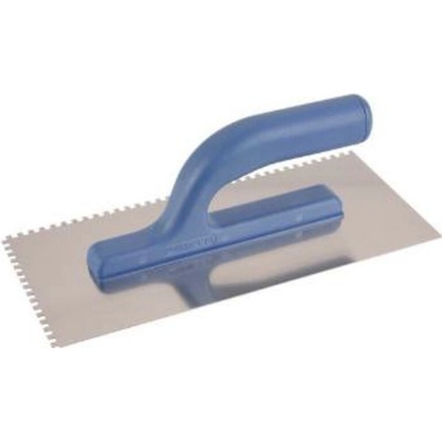 Hladítko nerezové zubové 4x4mm 280x130mm plastová rúčka FESTA