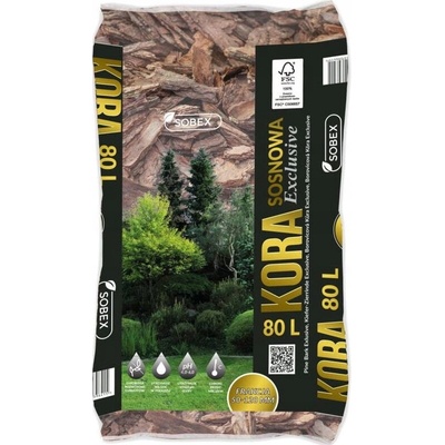 Sobex Borovicová kůra 80 l – Zboží Dáma