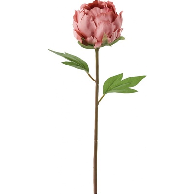 Ikea Umělá květina Pivoňka tmavě růžová 30 cm