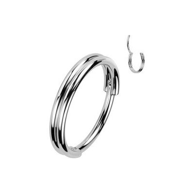 Šperky4U Segment kruh cartilage tragus septum piercing K1045-08