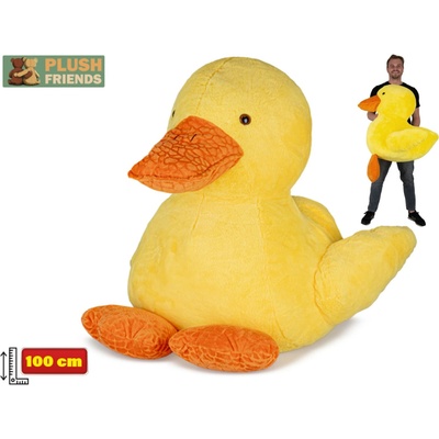 Plush Friends kachna 100cm sedící