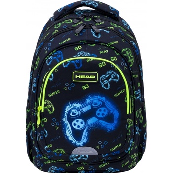 HEAD Ученическа раница Head - Неонова игра, 3 ципа (AS502025041)