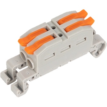 ELMARK КЛЕМА ЗА din ШИНА 2 ВХОДa/2 ИЗХОДa 4mm2 (31039)