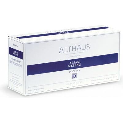Althaus Čaj černý Assam Meleng Grand Pack 20 x 4 g