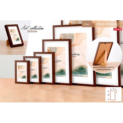 Fotorámeček 40x60 Idea tmavě hnědý – Zbozi.Blesk.cz