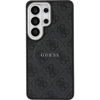 GUESS Калъф Guess - 4G Gold Frame, Galaxy S26 Ultra, MagSafe, черен (3666339613174)