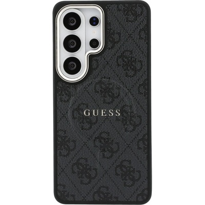 GUESS Калъф Guess - 4G Gold Frame, Galaxy S26 Ultra, MagSafe, черен (3666339613174)