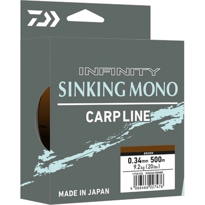 Daiwa Infinity Sinking Mono Olive 3000m 0,285mm 6,3kg