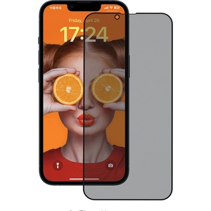 Anank Протектор за iPhone 14 - ANANK - 2.5D протектор за екран с подсилени ръбове и защита на личните данни - Черен
