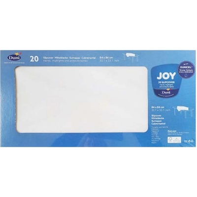 Duni Obrus dunicel biela 20ks/ba 84x84cm