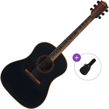 BromoGuitars BAT9MEBK Basic SET Black Електро-акустична китара Дреднаут