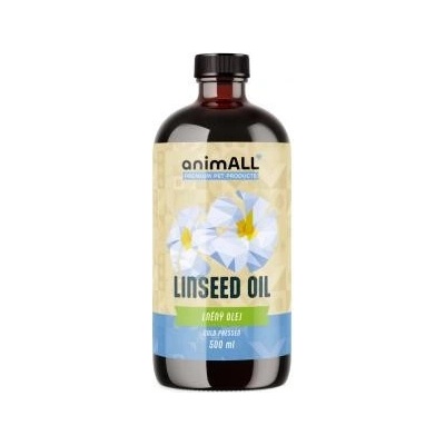 animALL Lněný olej 500 ml