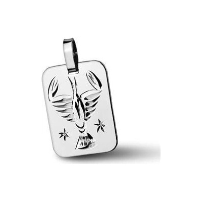 Šperky4U Stříbrný přívěšek znamení Rak ZB511430 07