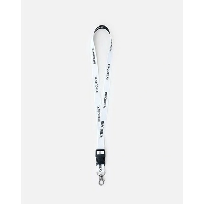 Snúrka na krk RIP CURL Brand Logo Surf Lanyard White