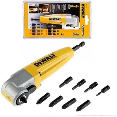 DEWALT Приставка за винтоверт DeWALT ъглова 1/4", 130 мм, DT20500