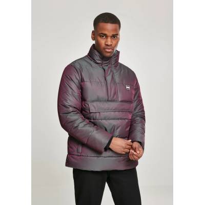 Urban Classics Мъжко зимно яке Urban Classics Shimmering Pull Over в сребрист цвятMODEL746 SALE - , размер XXL