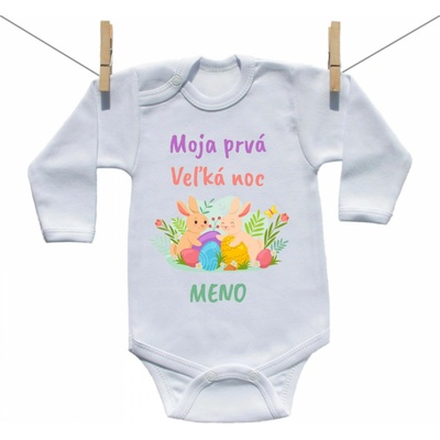 Boodyy Body s dlhým rukávom Moja prvá Veľká noc