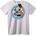 NOONEBRAND Тениска Мускулесто Прасе Карикатура - 2XL, Black