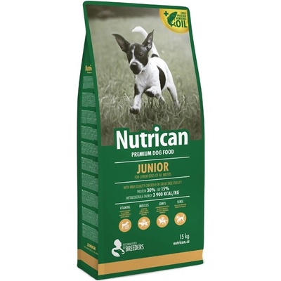 Canvit Nutrican Junior Kuřecí 15 kg