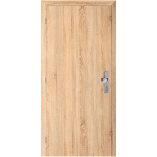 Solodoor Protipožární dveře 90 L, 920 × 1970 mm, fólie, levé, dub Mystic, plné 22000005130