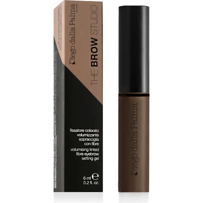 Diego Dalla Palma The Brow Studio Volumising Tinted Fibre Eyebrow Setting Gel 28 Ash 6 ml