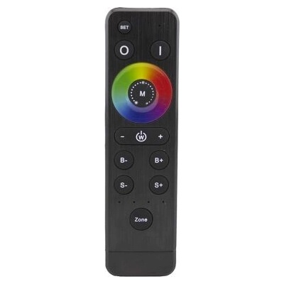 4Z-PRO systém - Ovladač (RF) dotykový ruční pro LED pásky 4v1, černý, 4-zónový