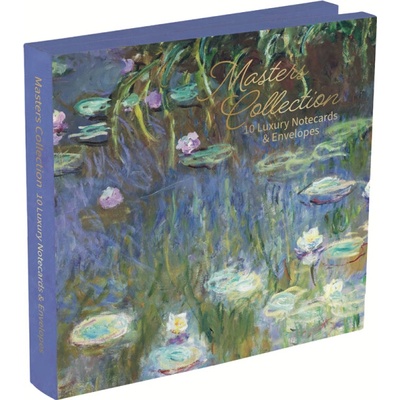 Sada přání a obálek , 10 ks - Claude Monet