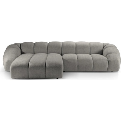 Micadoni Светлосив ъглов диван (ляв ъгъл) Diana - Micadoni (MIC_LC_192_F1_DIANA2)