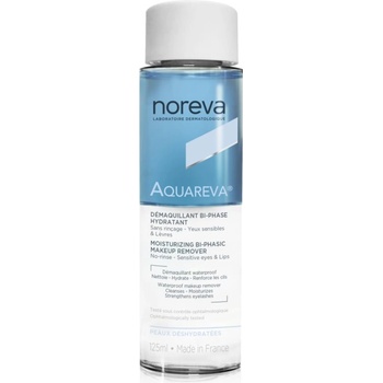 Noreva Aquareva Moisturizing Bi-Phasic Makeup Remover двуфазен продукт за почистване на грим 125ml