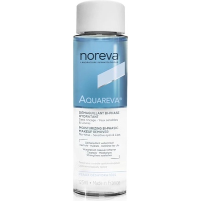 Noreva Aquareva Moisturizing Bi-Phasic Makeup Remover двуфазен продукт за почистване на грим 125ml